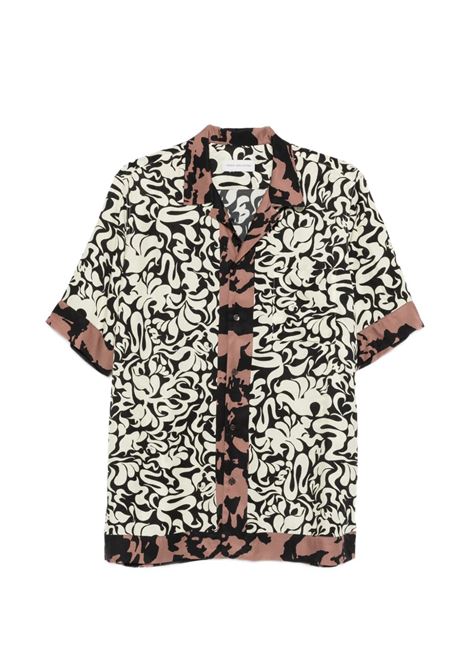 01310-carltone 3084 shirt man black DRIES VAN NOTEN | 261-020742-3084900